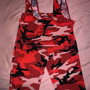 Matching camo set